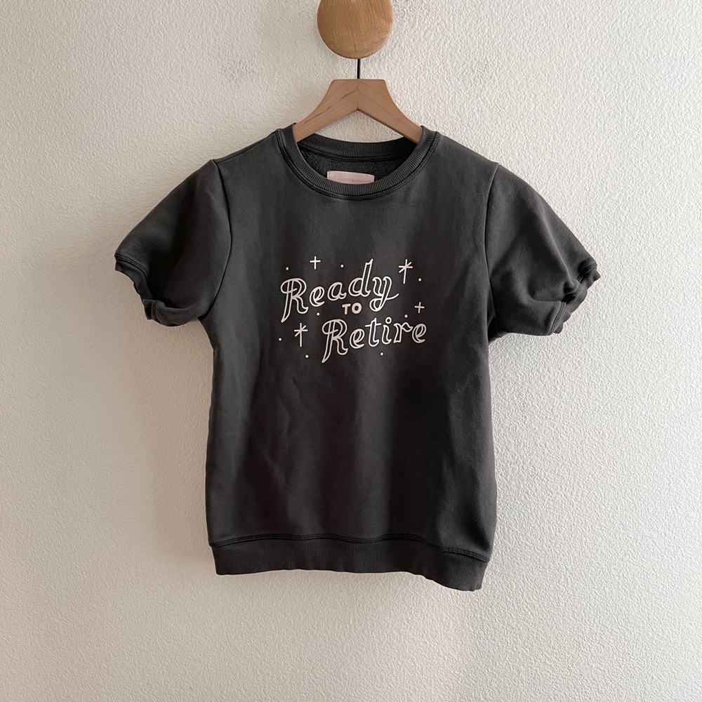 Ban.do Ready to Retire Short Sleeve Sweatshirt